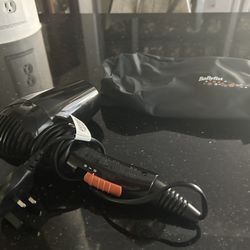 Baby Bliss Travel Hair Dryer - Euro