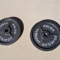 Olympic 45lb Plates