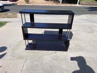 Dark Brown  4-Tier Shelving Unit