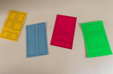 Monsters Inc decor doors
