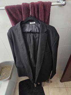 Mens black dress Suit
