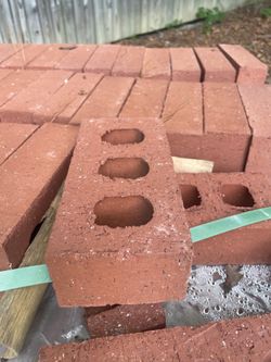 Standard size Terra cotta color brick