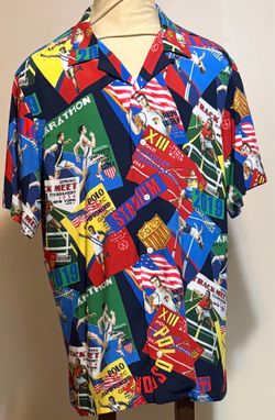 Polo Ralph Lauren chariots of fire stadium button down shirt xxl