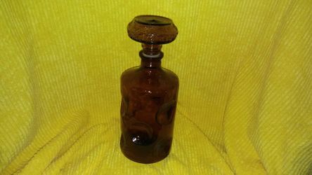 Vintage antique whisky bottle