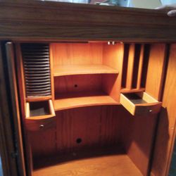 Computer Desk  With Hutch 