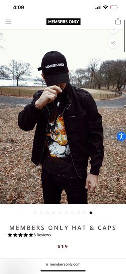 Members Only Baseball Style Cap 