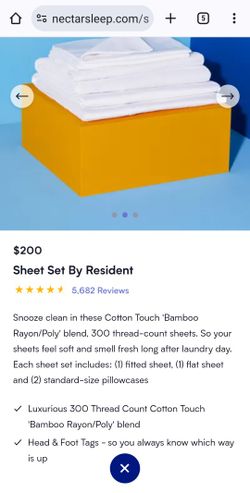 Resident King Sheet Set