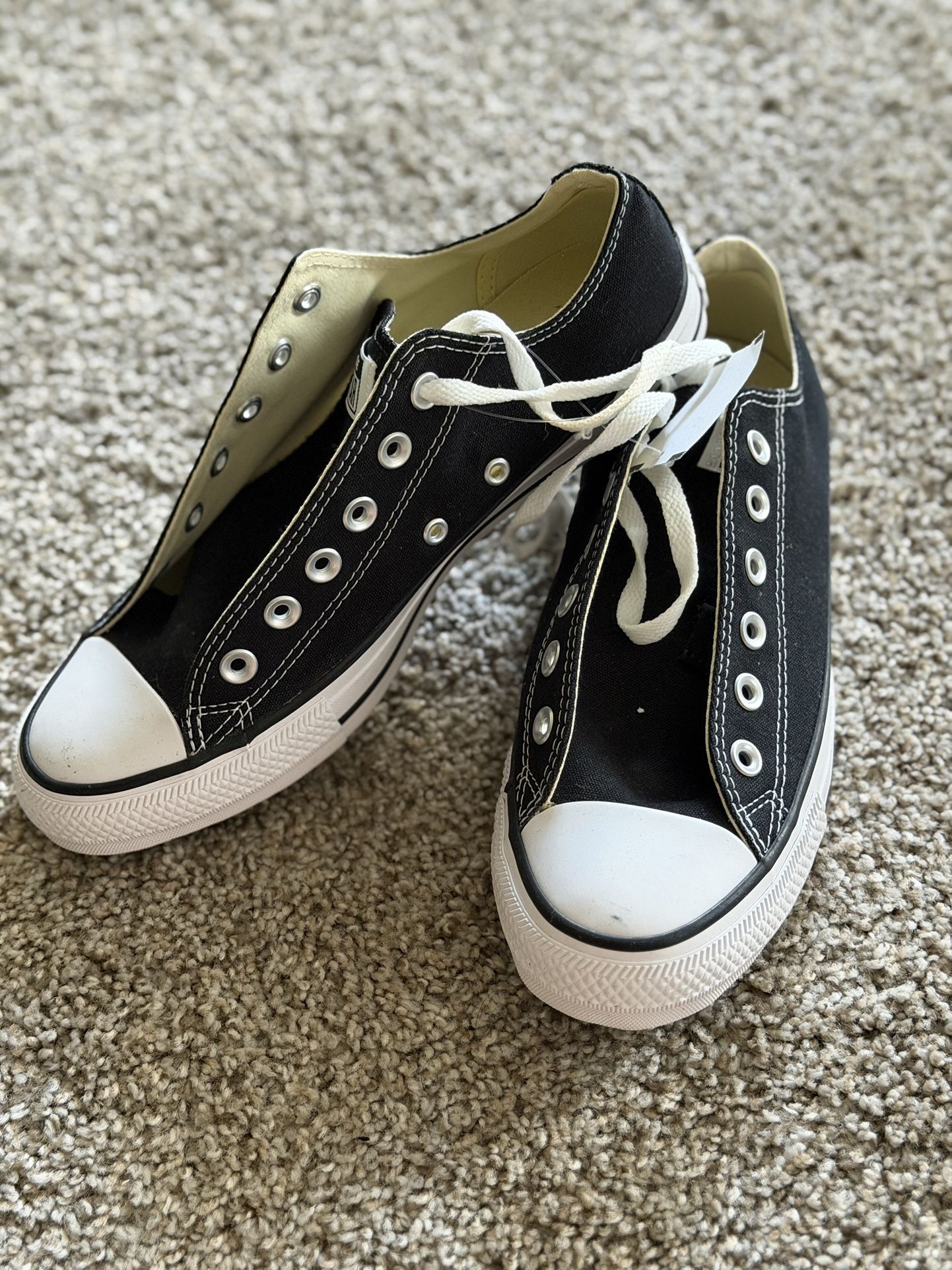 Black Low-top Converse