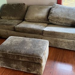 Couch With Ottoman