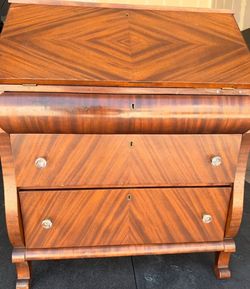 Vintage waterfall desk