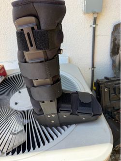 Ankle boot & knee scooter