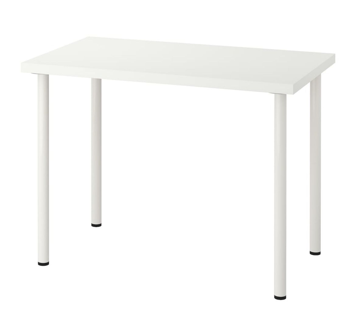 IKEA LINNMON Desk - White, 39”x24” (Good Condition)