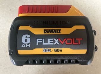New DeWalt 6AH Flexvolt Battery