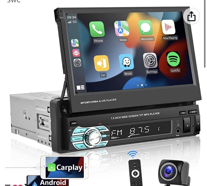 Flip Up Tv 7 Inch