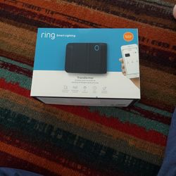 Ring Smart Lighting - Low Voltage Lighting Transformer (12-15V, 200W), black (Ring Bridge required)

