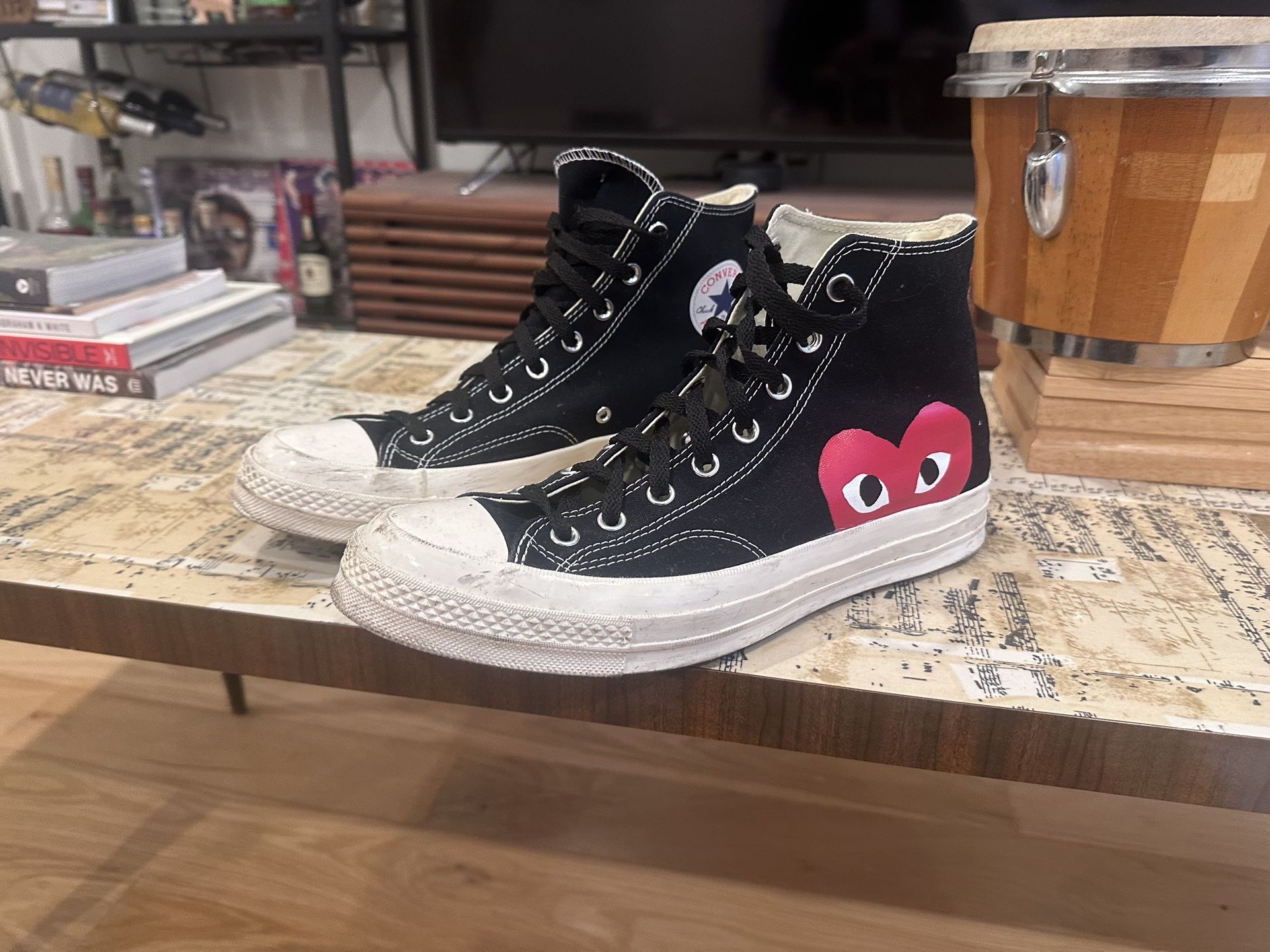 Converse x Comme des Garçons Chuck Taylor shoes Limited Edition