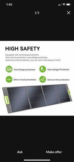 200W Portable Solar Panel