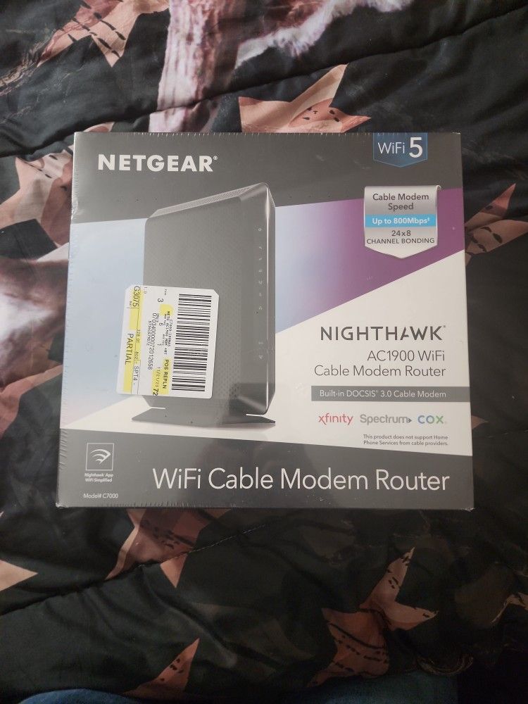 Nighthawk AC1900 Modem New