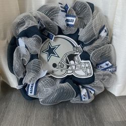 Dallas Cowboys Christmas Wreath 