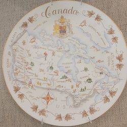 Historic Vintage Canada Plate by Tuscan English