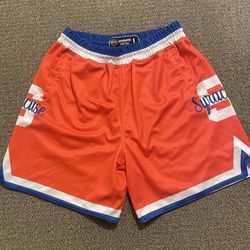 Hardwood History Orange Syracuse College Men’s Basketball Shorts
