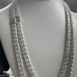 925 Silver Chino Link Chains 