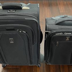 TravelPro Luggage Matching Set 2 Carryon Suitcases Like New