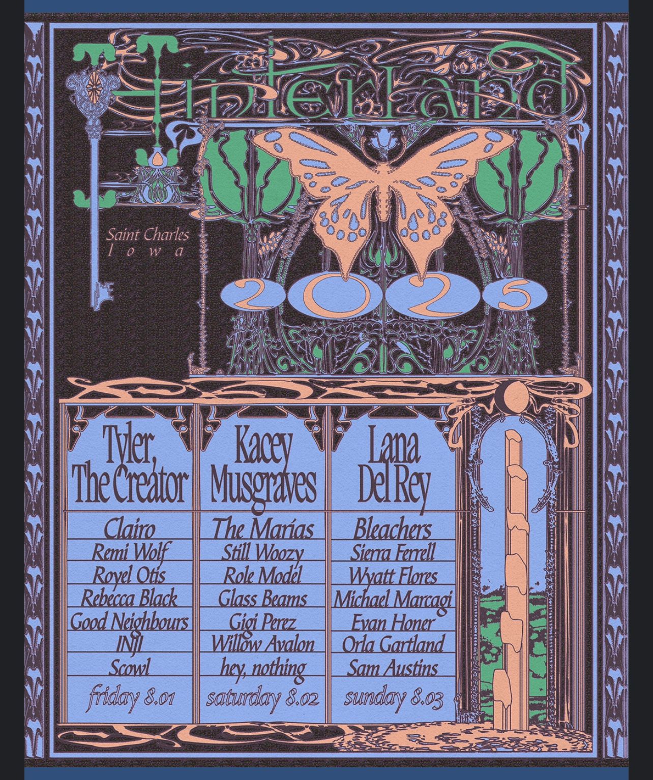 Hinterland GA 3-Day Wristbands