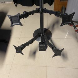 4 Monitors Desk Arm