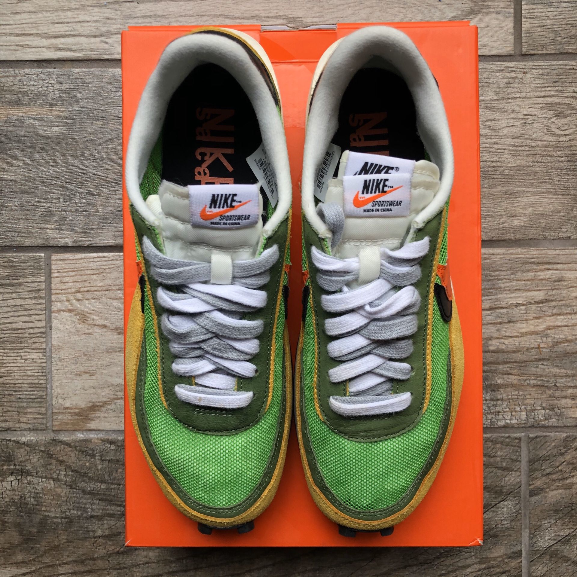 Nike x Sacai 'Green Gusto' Size