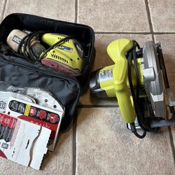 Circular saw and sander