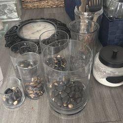 House decorations and glasses