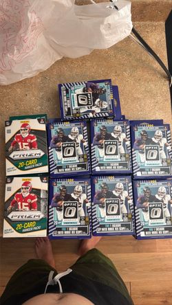 9 NBA HANGERS 2 PANINI PRIZM AND7 DONRUSS OPTIC !!!!