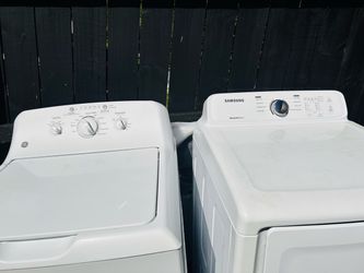 GE Washer & Samsung Electric Dryer – $450 OBO