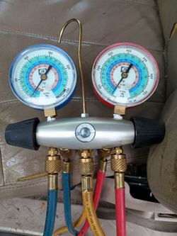 AC gauges JB indiglo brand new