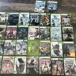 30 Xbox 360 Games 