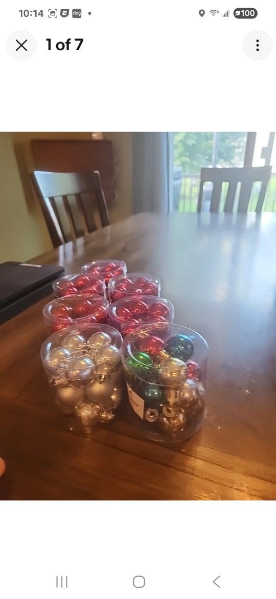 7 Count Mini Ornaments