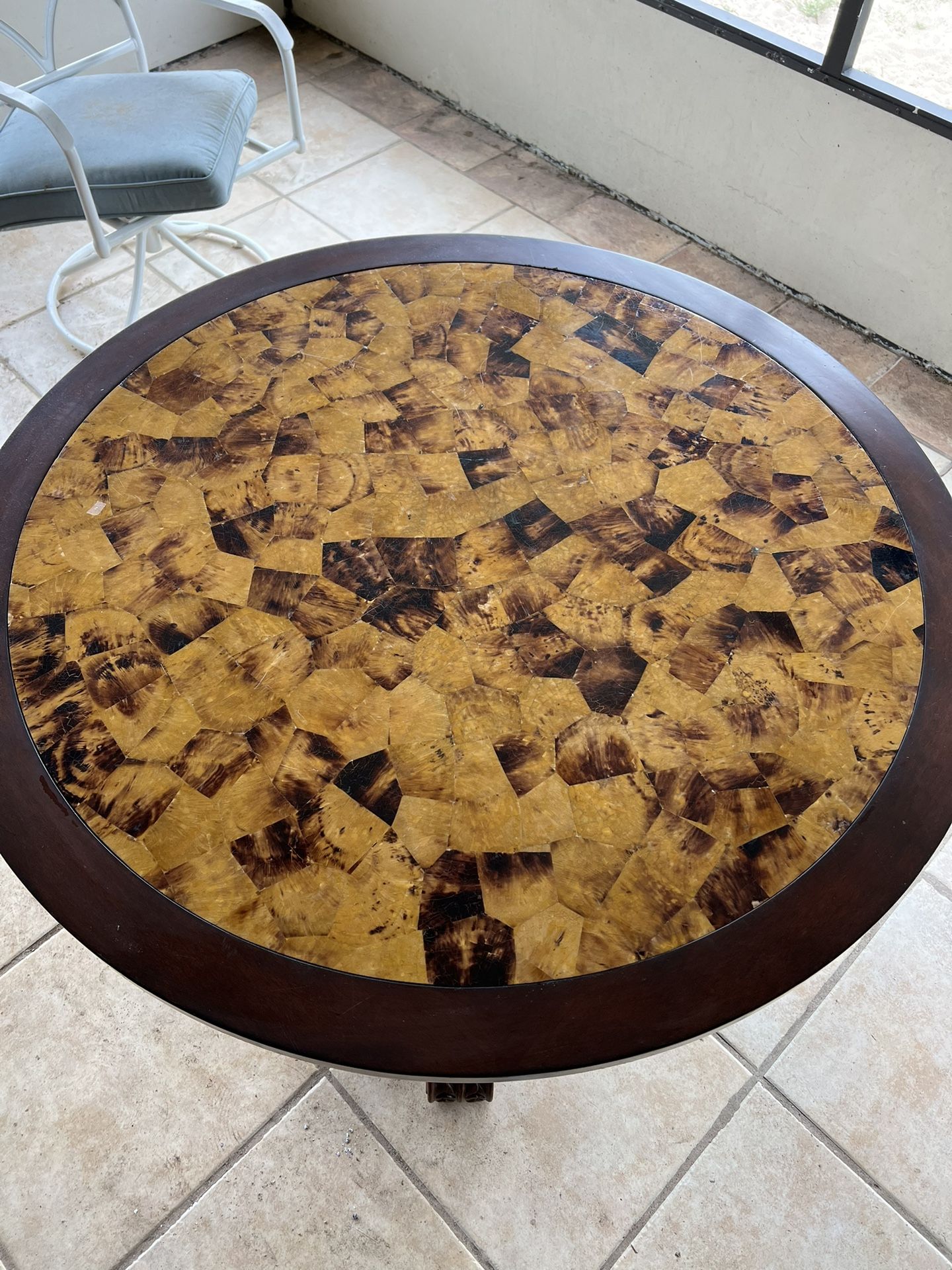 Wooden Table No Chairs