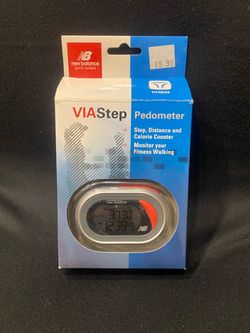 New Balance Via Step Pedometer Model 50003 Does Steps Distance And Calories