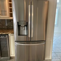 Thin Q Stainless Steel Refrigerator 
