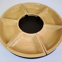 Large Rotating Lazy Susan Appetizer Server by Debby Segura