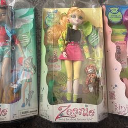 Zeenie Dolls Full Set Of 6 for Sale in Apple Valley, CA
