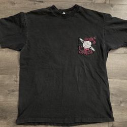 Vintage Sport T-Shirt XL Pigs In Space Baseball Tee Faded Graphic Single Stitch