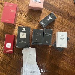 Colognes Ysl,Creed,Savage Dior,Tom Ford,Lv