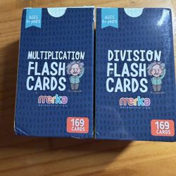 Media Multiplication And Division Flash Cards
