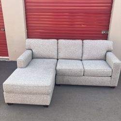 Bauhaus Gray Sectional - Delivery 