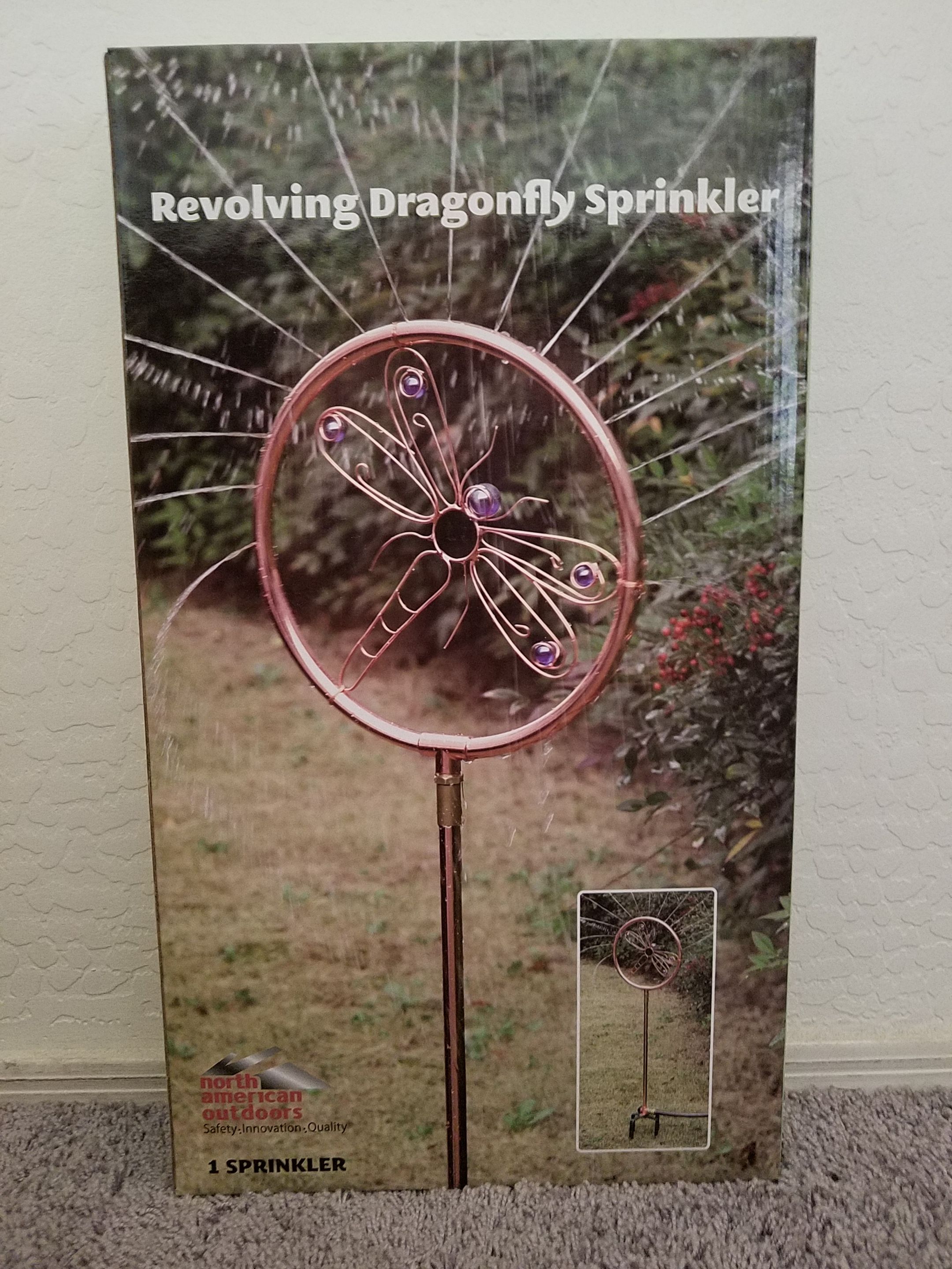 Decorative Spinning Copper Sprinkler