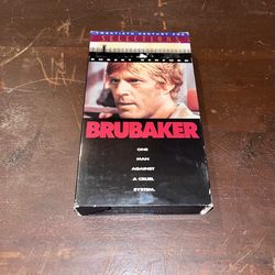Brubaker Vhs Tape 