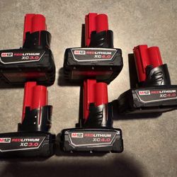 M12 Batteries 