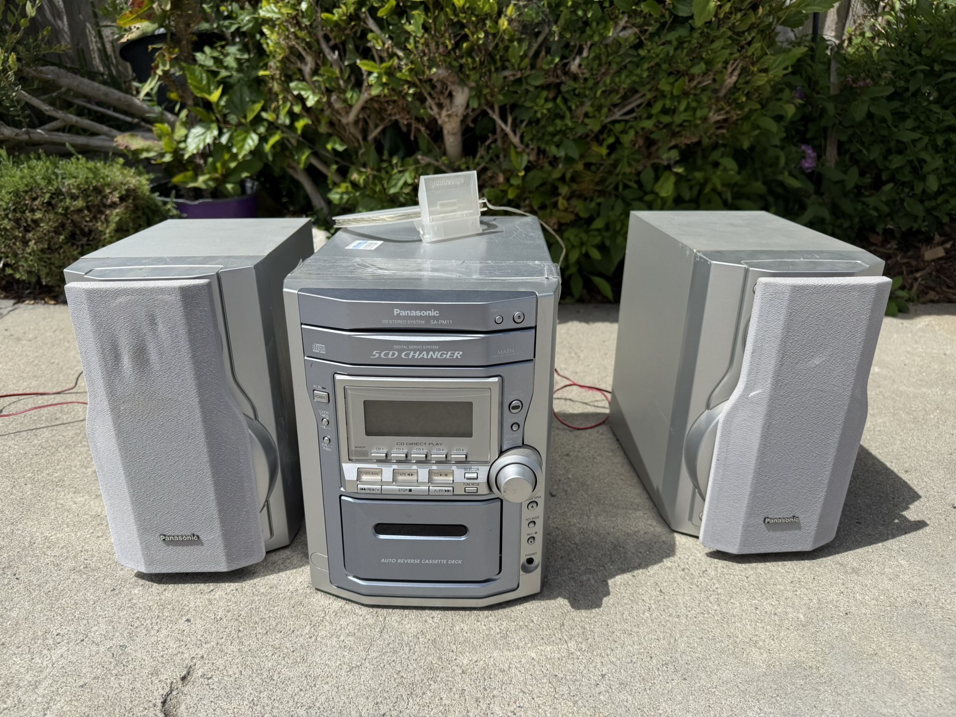 Panasonic 5 Disc Changer.